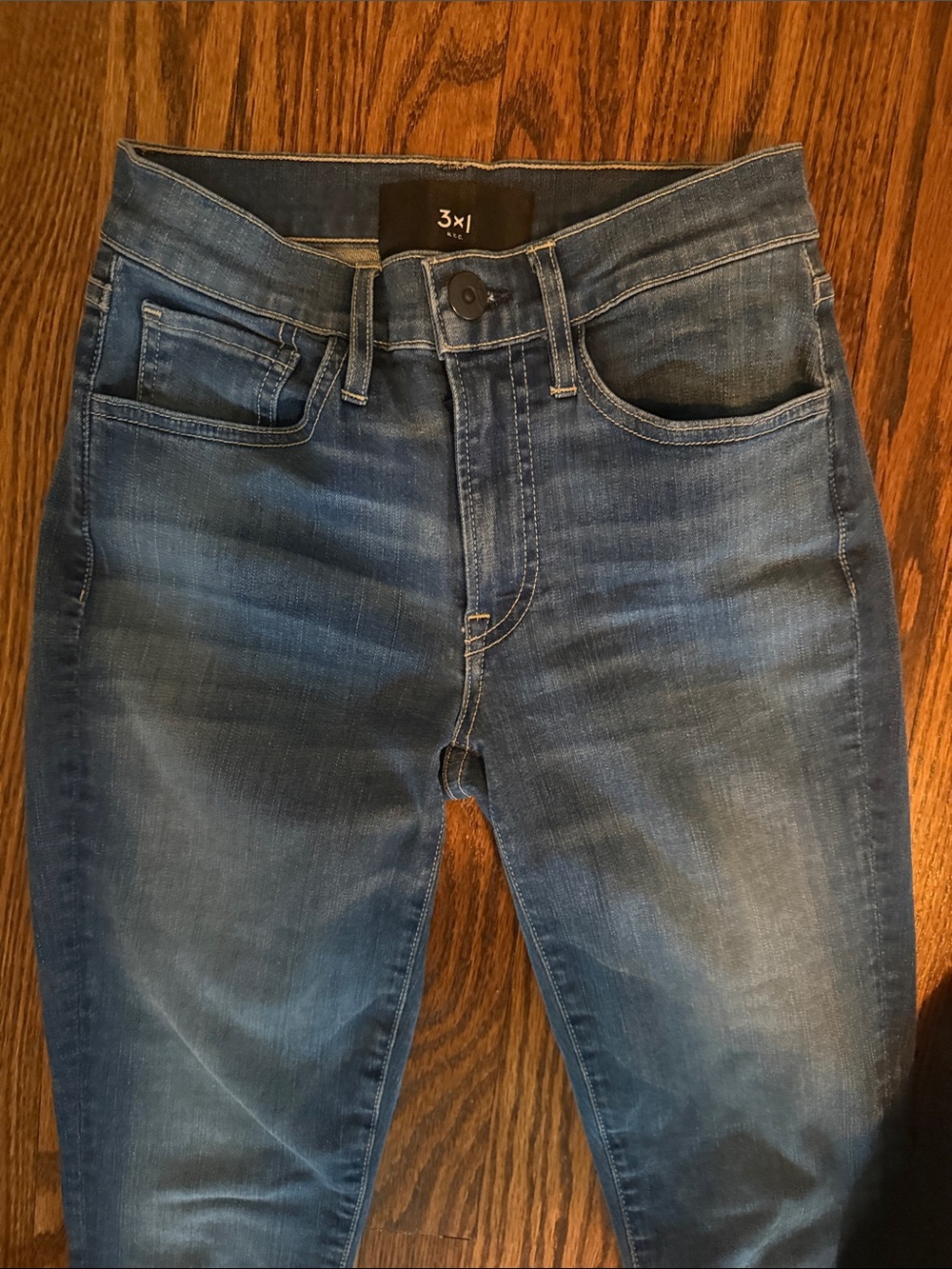 3x1 Women’s Skinny Blue Jeans